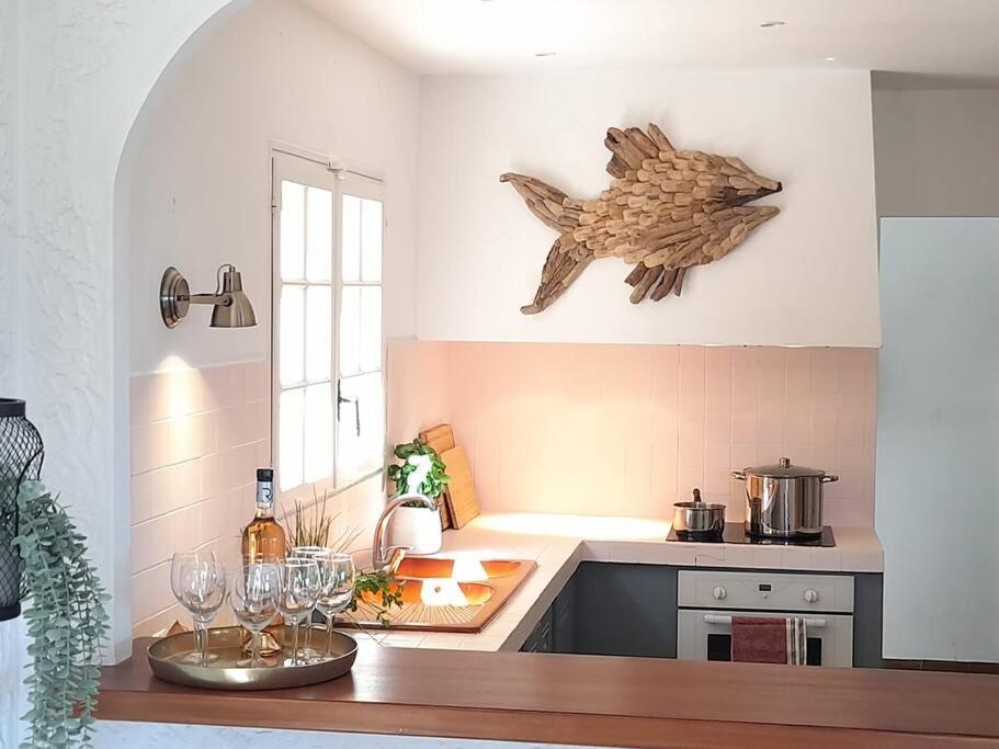 4-Star Private Villa With Heated Pool And Panoramic Sea View At Gulf De Saint Tropez Cavalaire-sur-Mer Eksteriør billede