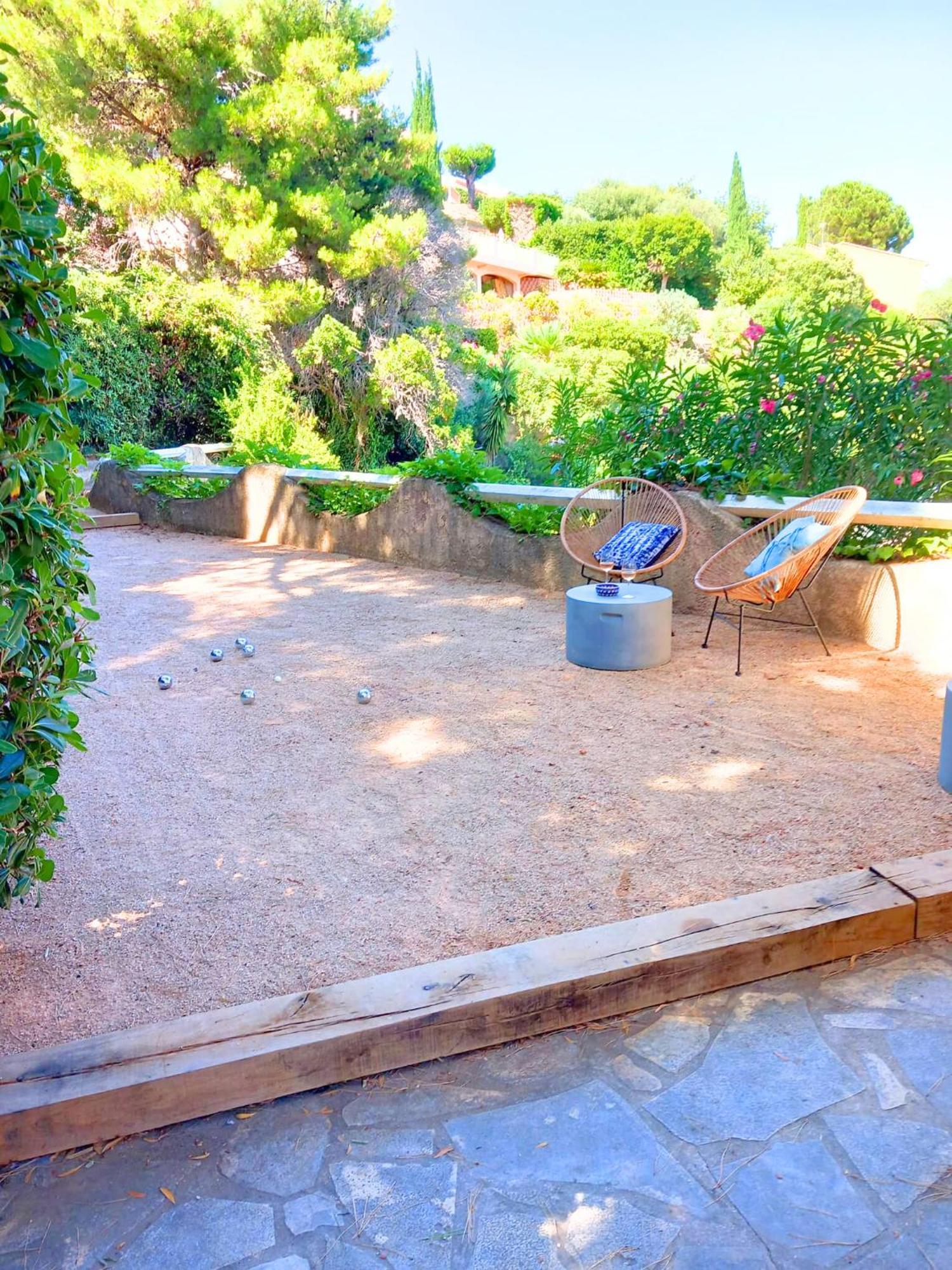 4-Star Private Villa With Heated Pool And Panoramic Sea View At Gulf De Saint Tropez Cavalaire-sur-Mer Eksteriør billede